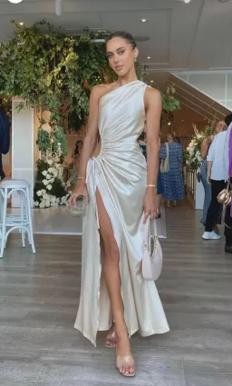 Sonya Moda Nour Maxi Dress in Ocean Pearl Size 10 for rent on The Volte - image 5