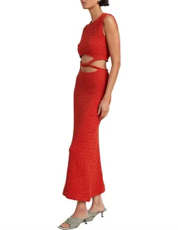 Bec & Bridge Effie Knit Dress Red Size 8 for rent on The Volte - image 2