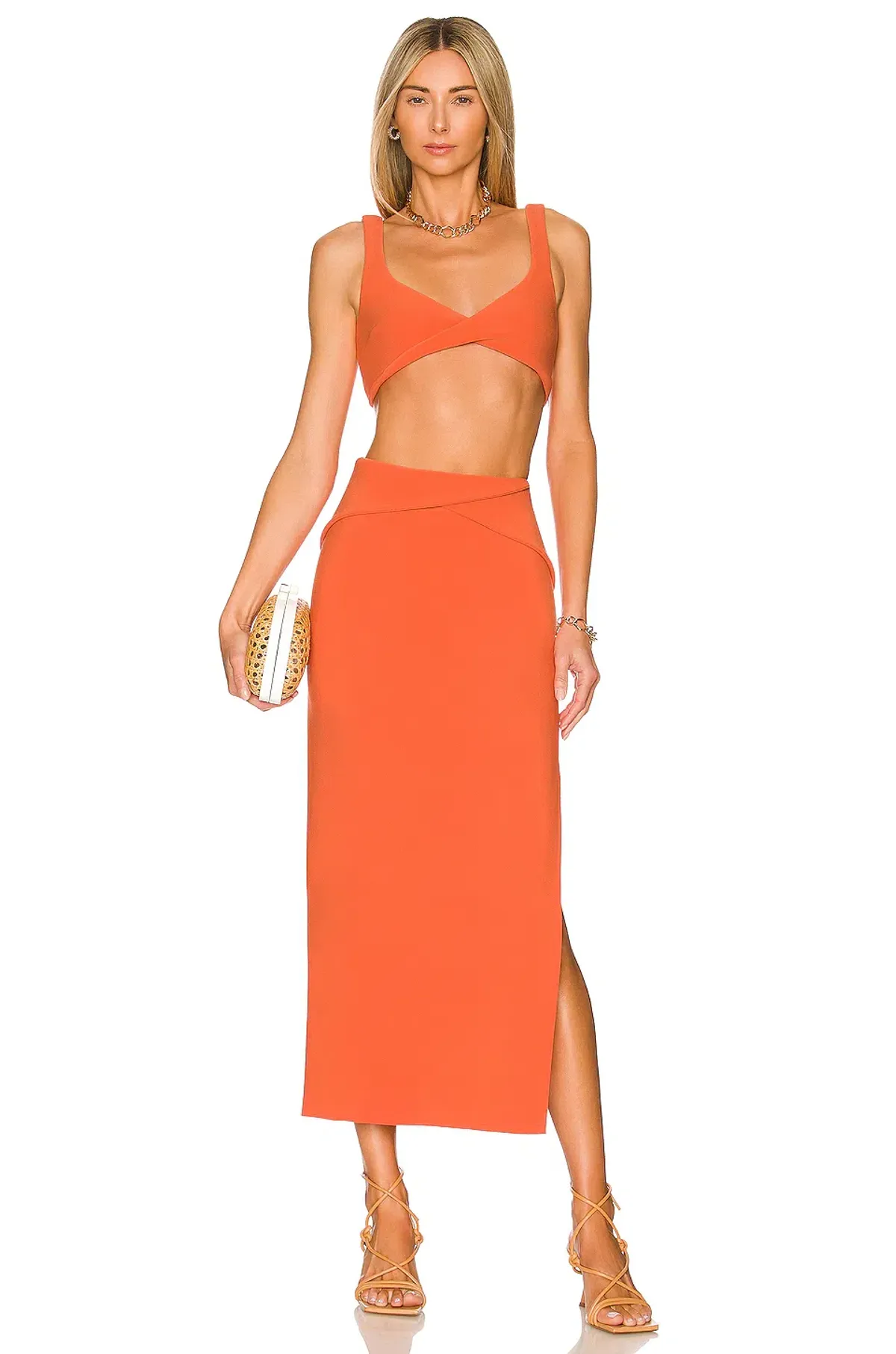 Bec & Bridge Clover Set Flame Orange Size 8 - Image 2