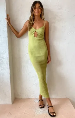 Bec & Bridge Plisse Dress Green Size 8 for rent on The Volte - image 2