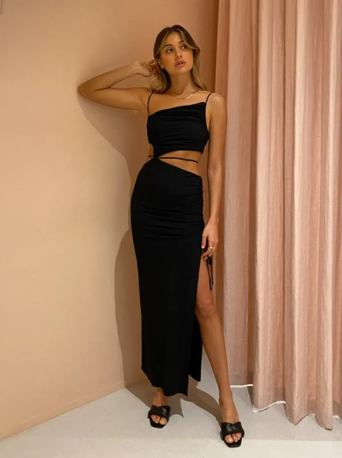 Bec & Bridge Dilkon Dress Black Size AU 6 - Image 6