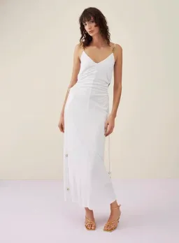 Manning Cartell Master Key Chain Dress White Size 12 for rent on The Volte - image 1