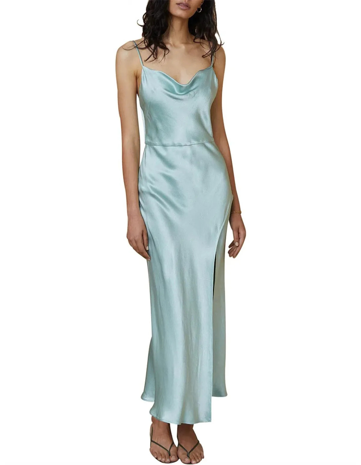 Bec & Bridge Valentina Dress Aqua Size 10 - Image 4