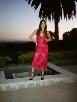 Realisation Par The Marie Dress  in Anastasia Rose Size 8 for rent on The Volte - image 1