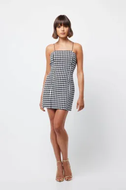 Mossman Wonderwall Mini Dress Print Size 12  for rent on The Volte - image 1