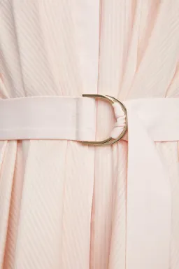Acler Lorne Mini Dress in Dusty Pink Size 8 for rent on The Volte - image 3