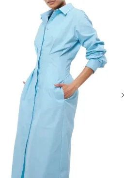 Mossman sky blue dress size 8 for rent on The Volte - image 2