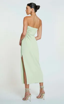 By Johnny Selena Strapless Dress Green Size 8 / S for rent on The Volte - image 2