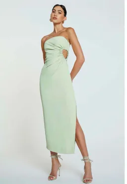 By Johnny Selena Strapless Dress Green Size 8 / S for rent on The Volte - image 1
