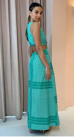 Roame Loren Maxi Dress Print Size 2 / Au 10 for rent on The Volte - image 2