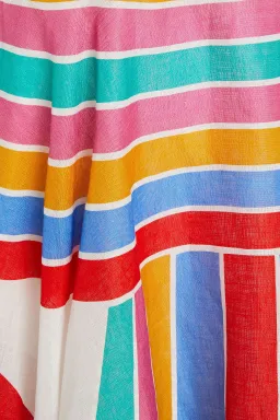 Zimmermann Fiesta Rainbow Halter Dress Multi Size 1 / AU 10 for rent on The Volte - image 4
