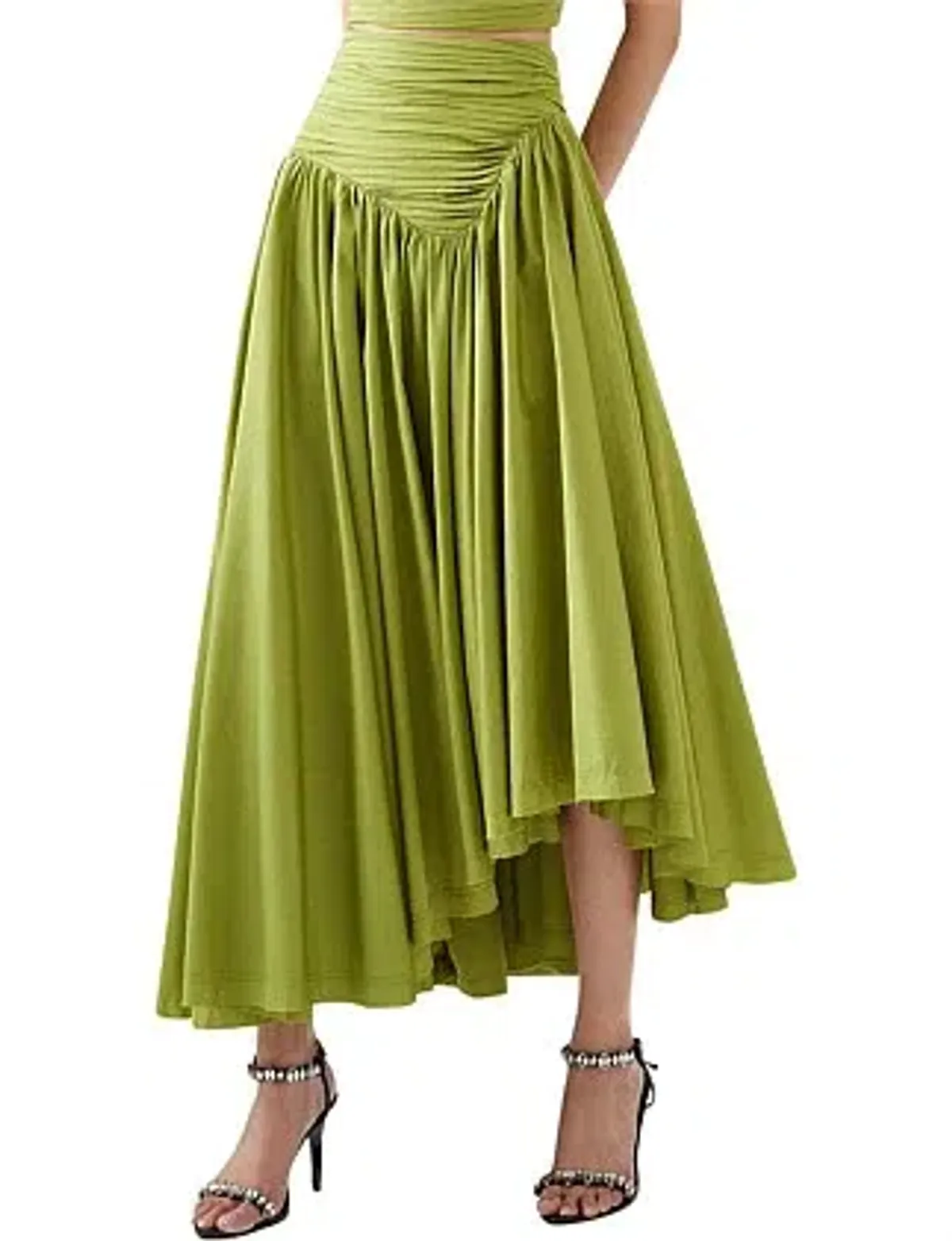 Aje Jolie Skirt and Top Set Verdant Green AU 8 - Image 4