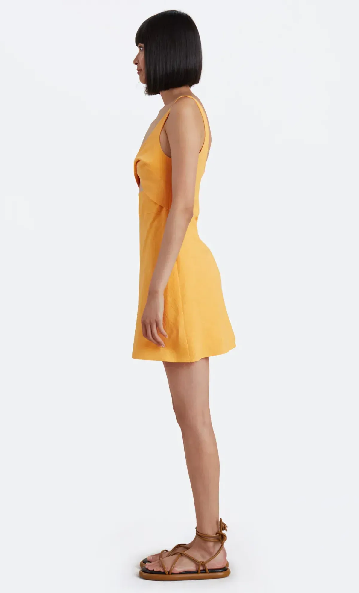Bec & Bridge Phoebe Mini Dress Mandarin Size 10 - Image 2