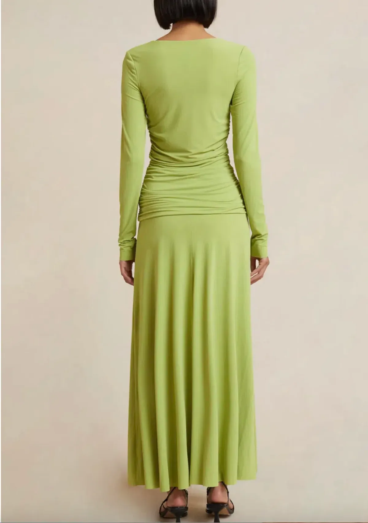 Bec & Bridge Myla Long Sleeve Maxi Dress Green Size 8 / S - Image 4