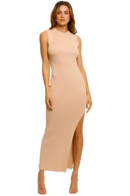 Bec and Bridge Harper Dress Latte Beige Size 8 for rent on The Volte - image 1