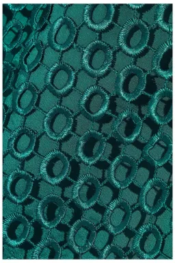Nicholas Guipure Lace Midi Dress Green Size AU 6  for rent on The Volte - image 4