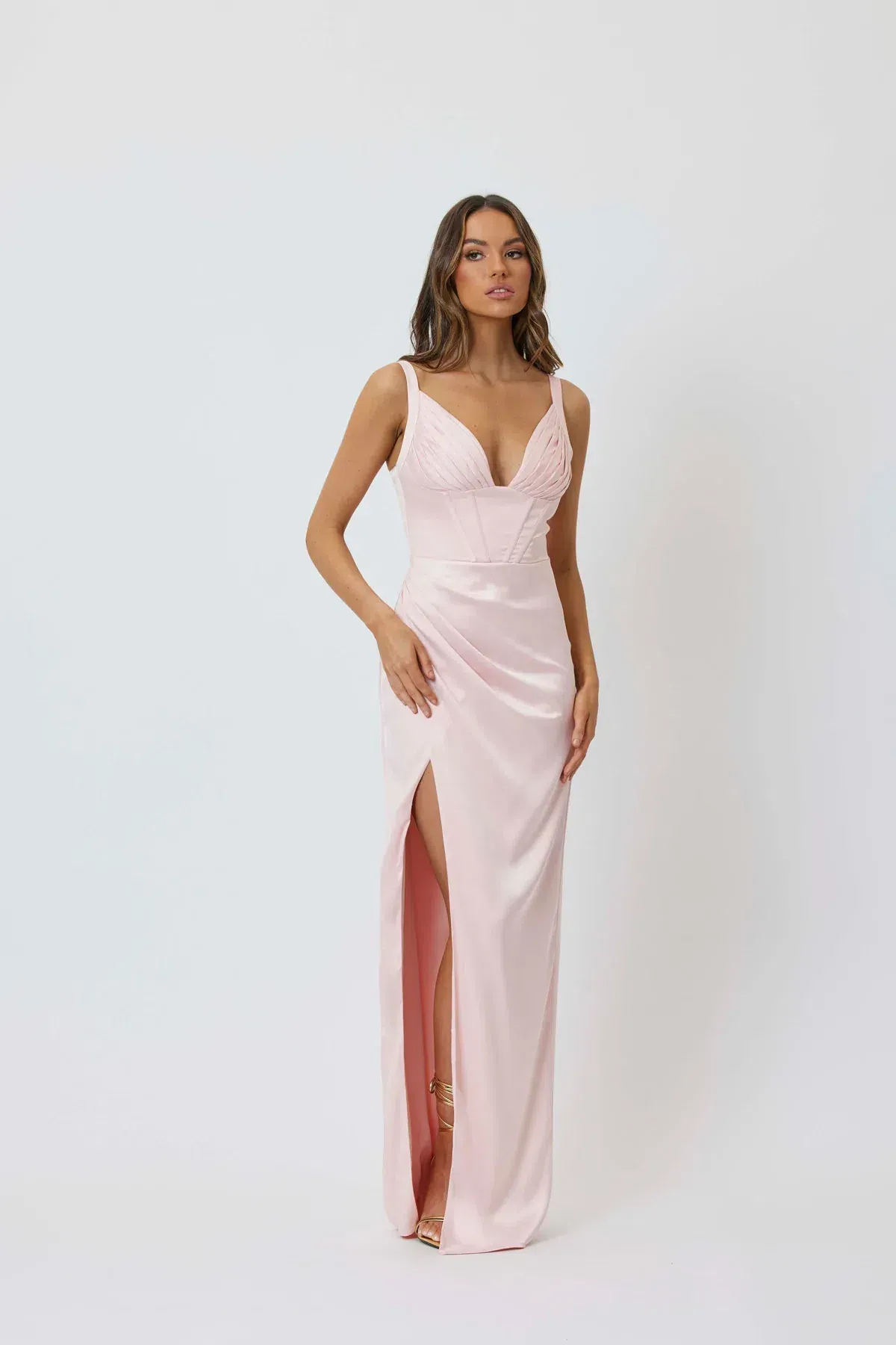 Bianca and Bridgett Peony Dress Blush Size 10 - Image 1