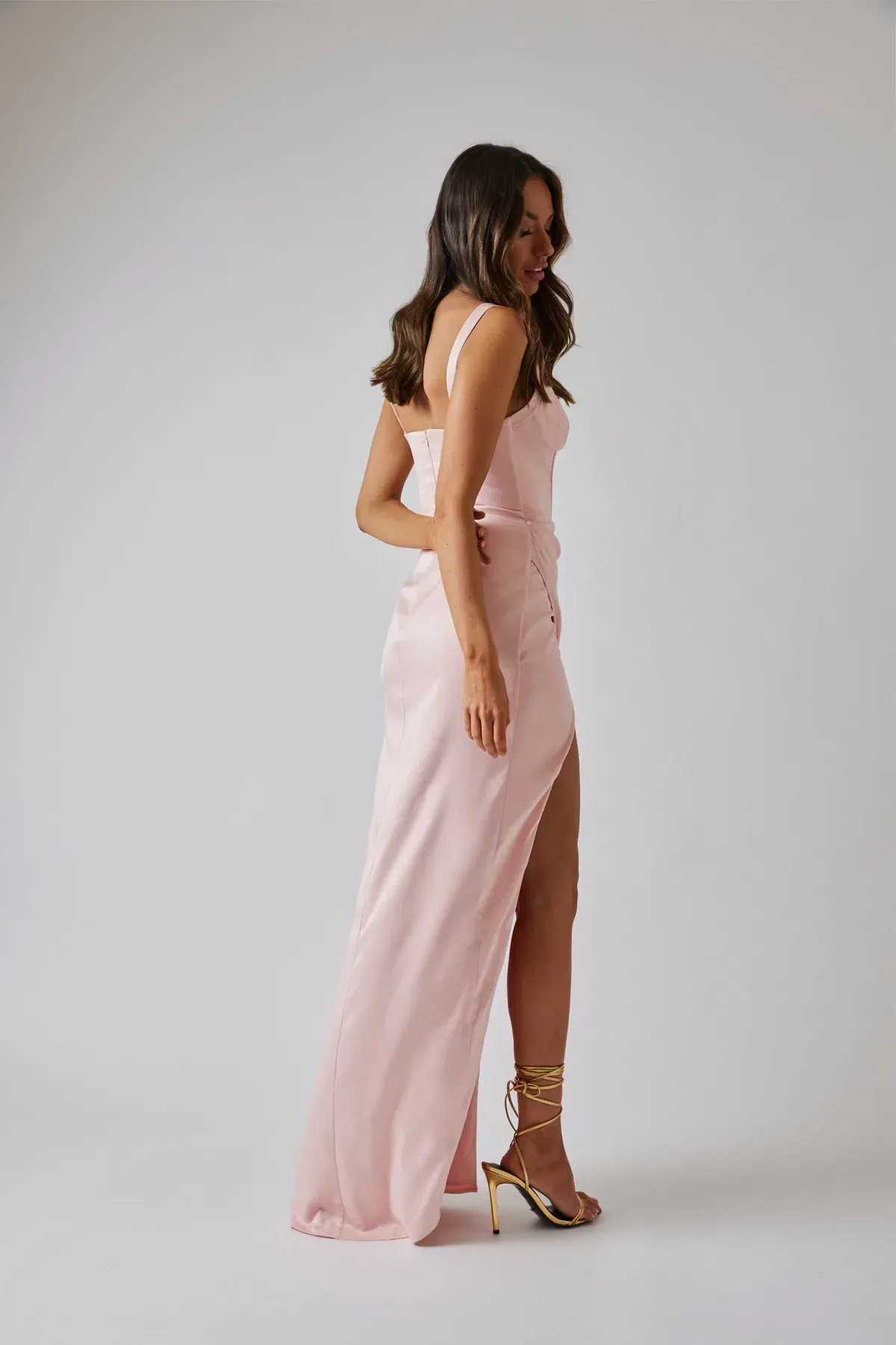 Bianca and Bridgett Peony Dress Blush Size 12 - Image 4