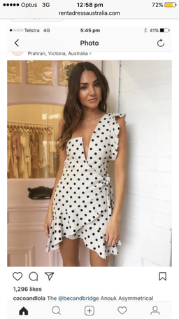 Bec and Bridge Anouk Asymmetrical Dress size 8 for rent on The Volte - image 1