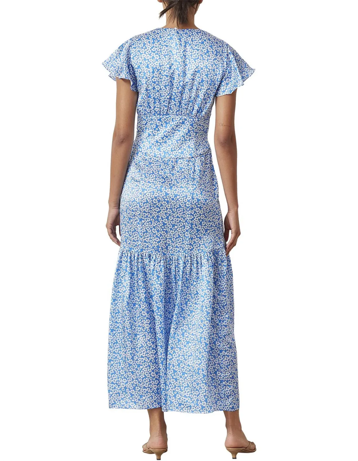 Bec & Bridge Alizee Midi Dress Blue Size 8 / S - Image 2