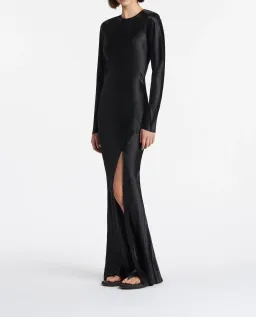 Sir the Label Soleil Long Sleeve Dress Black Size 1 / Au 8 for rent on The Volte - image 1