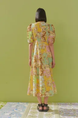 Alemais Matilde Midi Dress Floral Size 10 for rent on The Volte - image 2