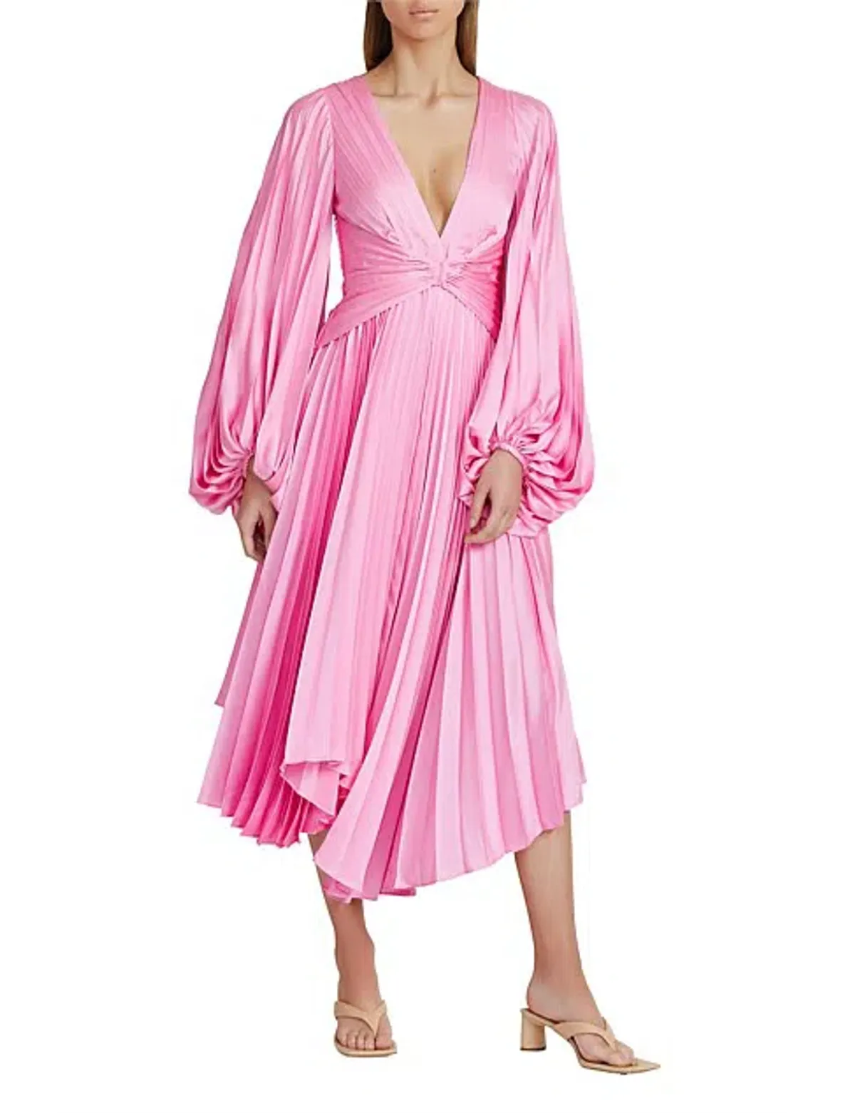 Acler Palms Dress Confetti Pink Size AU 10 - Image 1