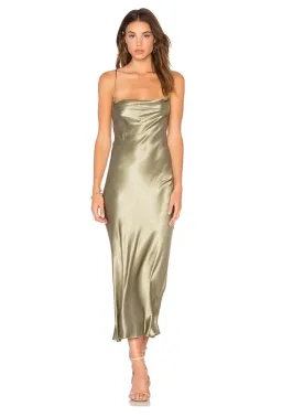 Bec & Bridge Amazonite Midi Dress Green Size 6 / XS for rent on The Volte - image 1