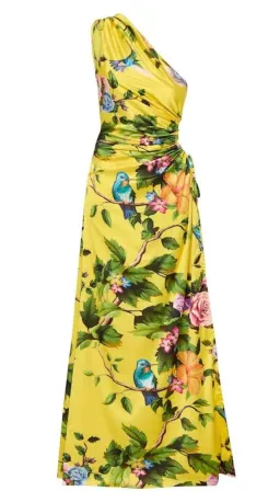 Sonya Moda Nour Royal Botanica Maxi Dress Yellow Floral Size 8 for rent on The Volte - image 5