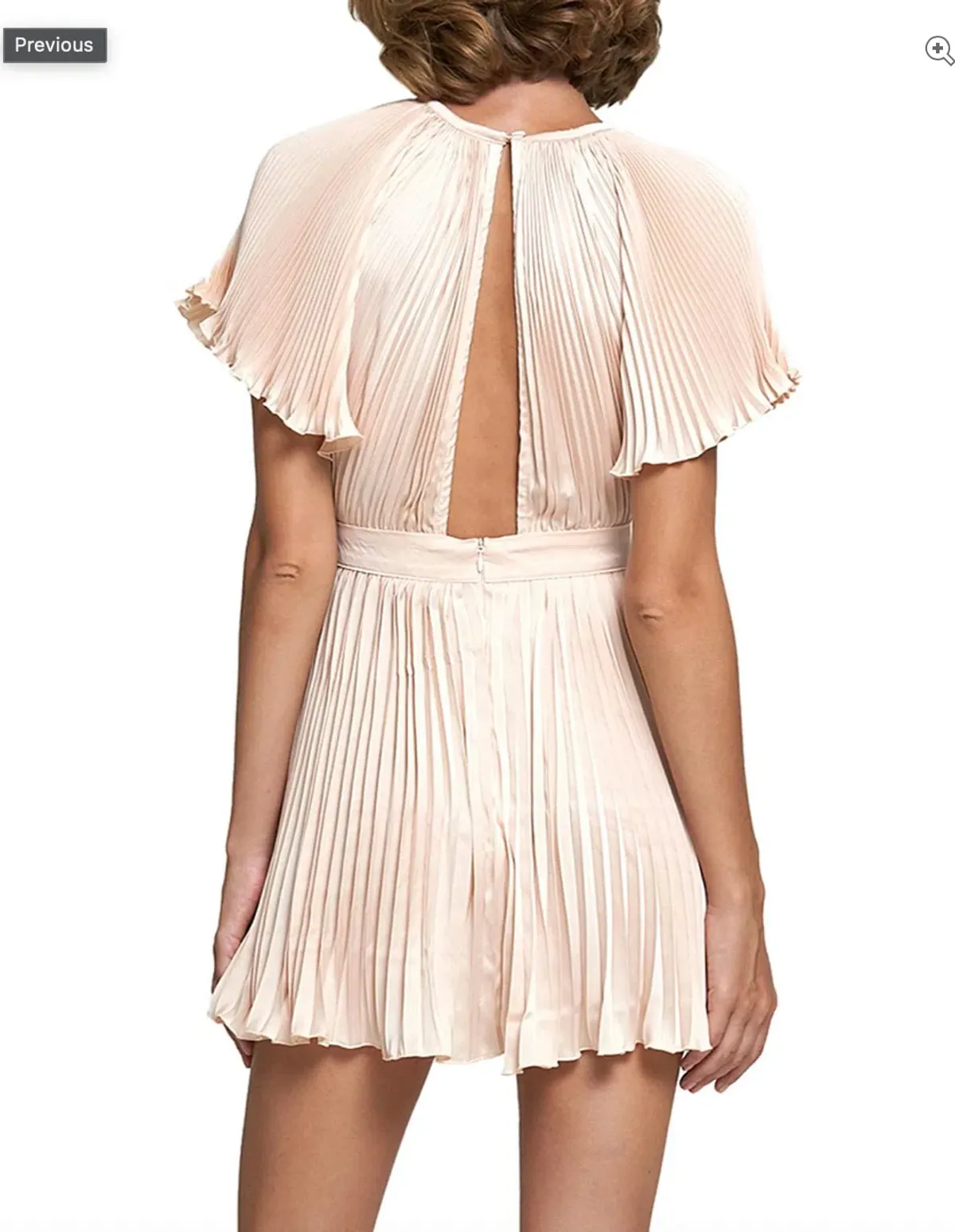 L'Idee Theatre Mini Dress Pink Size AU 8 - Image 3