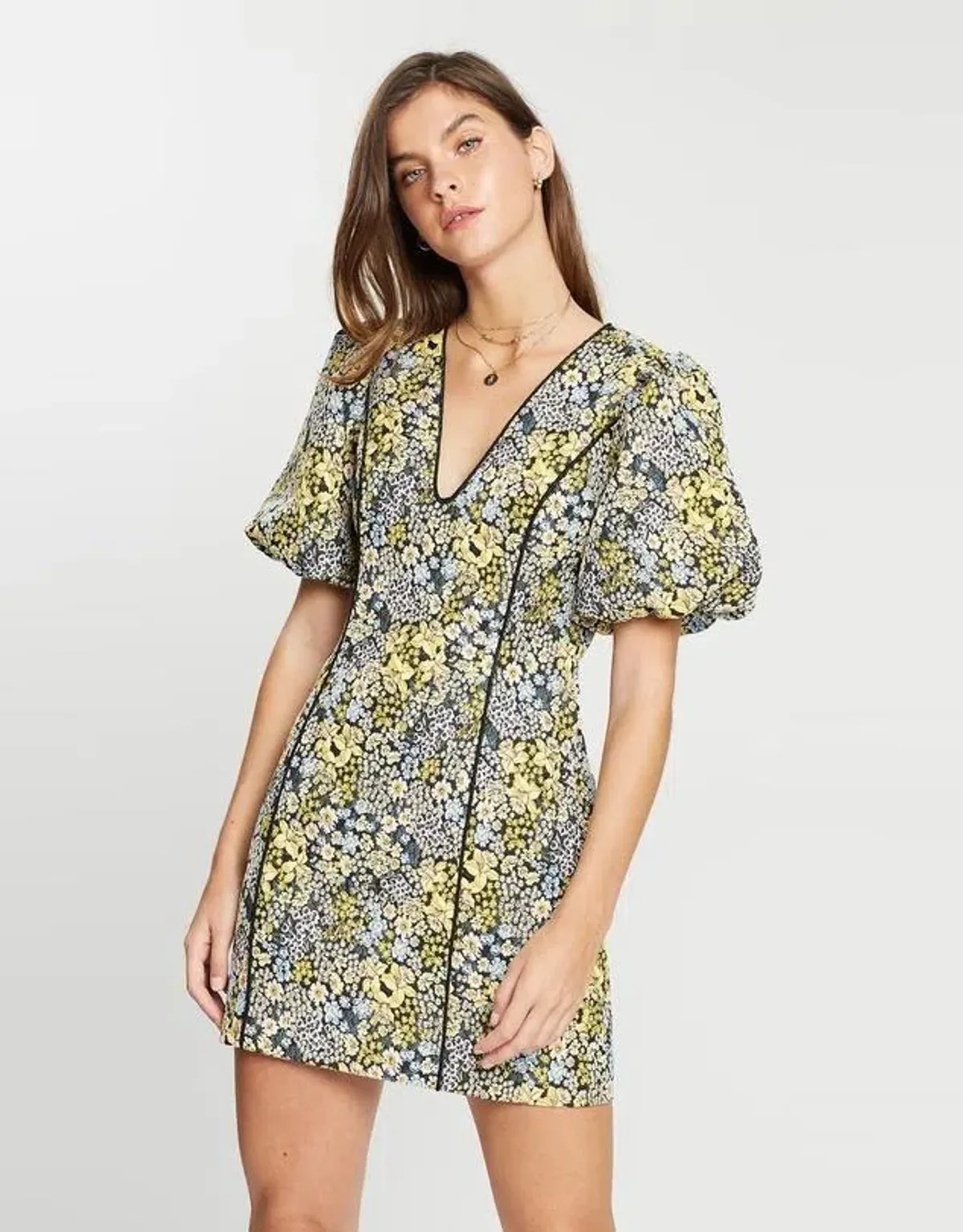 Elliatt Cuore Mini Dress Floral Size M - Image 2