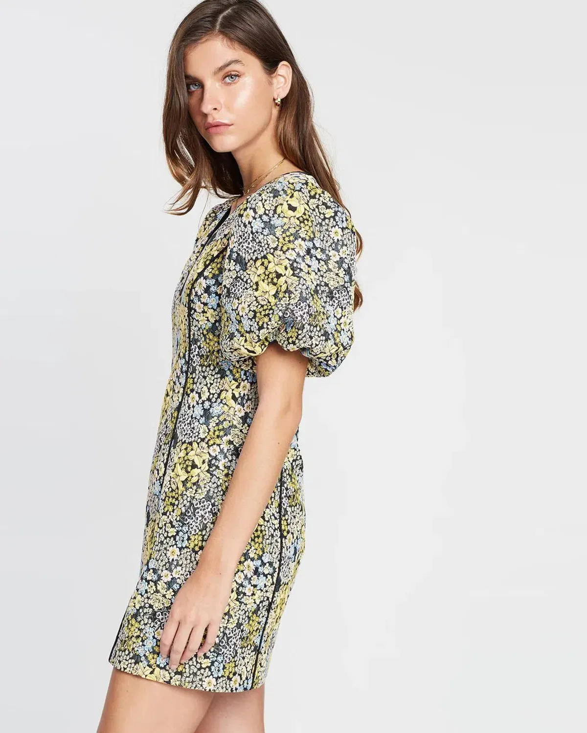 Elliatt Cuore Mini Dress Floral Size M - Image 3