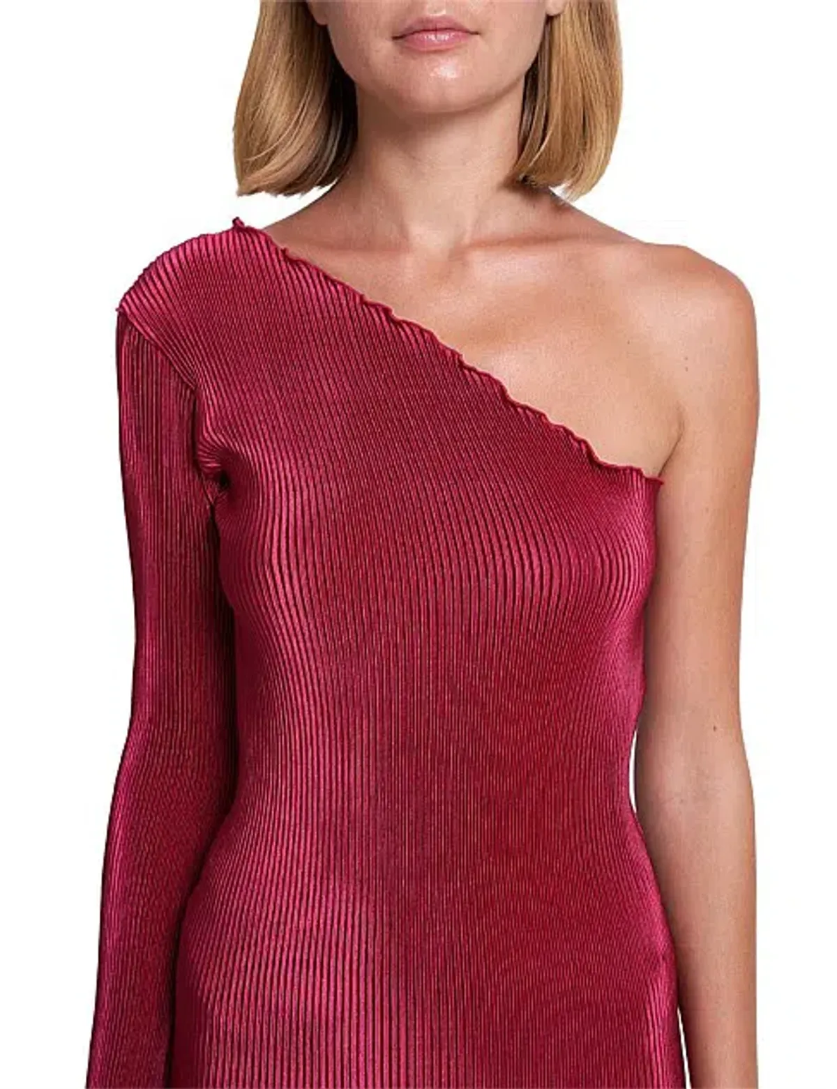 L'Idee Soiree Gigi Sleeve Gown Red Size 8 / S - Image 5