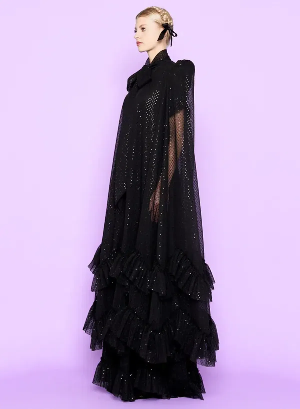 The Vampire's Wife Skyrocket Cape Black Size 10 - Image 1