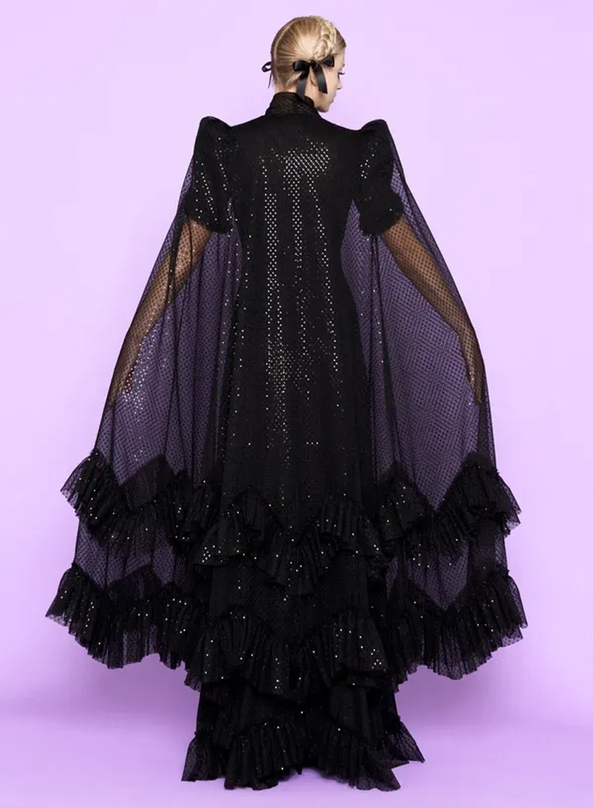 The Vampire's Wife Skyrocket Cape Black Size 10 - Image 2
