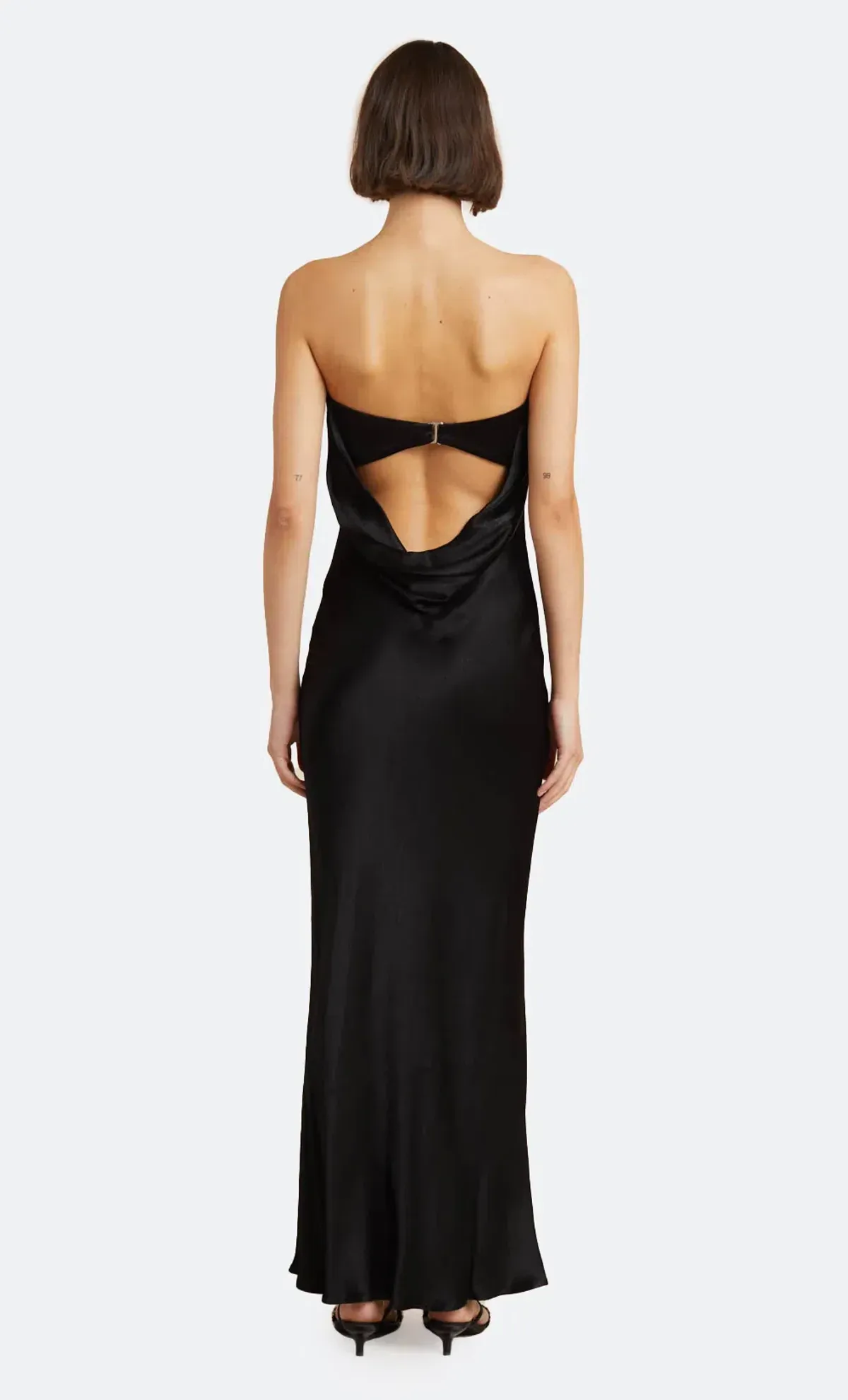Bec & Bridge Moon Dance Strapless Dress Black Size 10 - Image 3