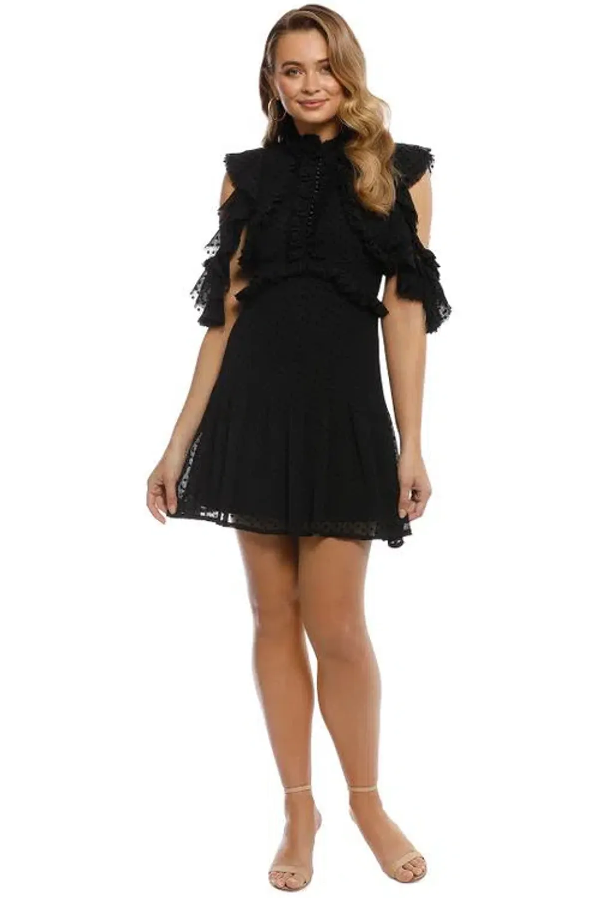 Mossman She Spotted Me Dress Black Size 8 - Image 1