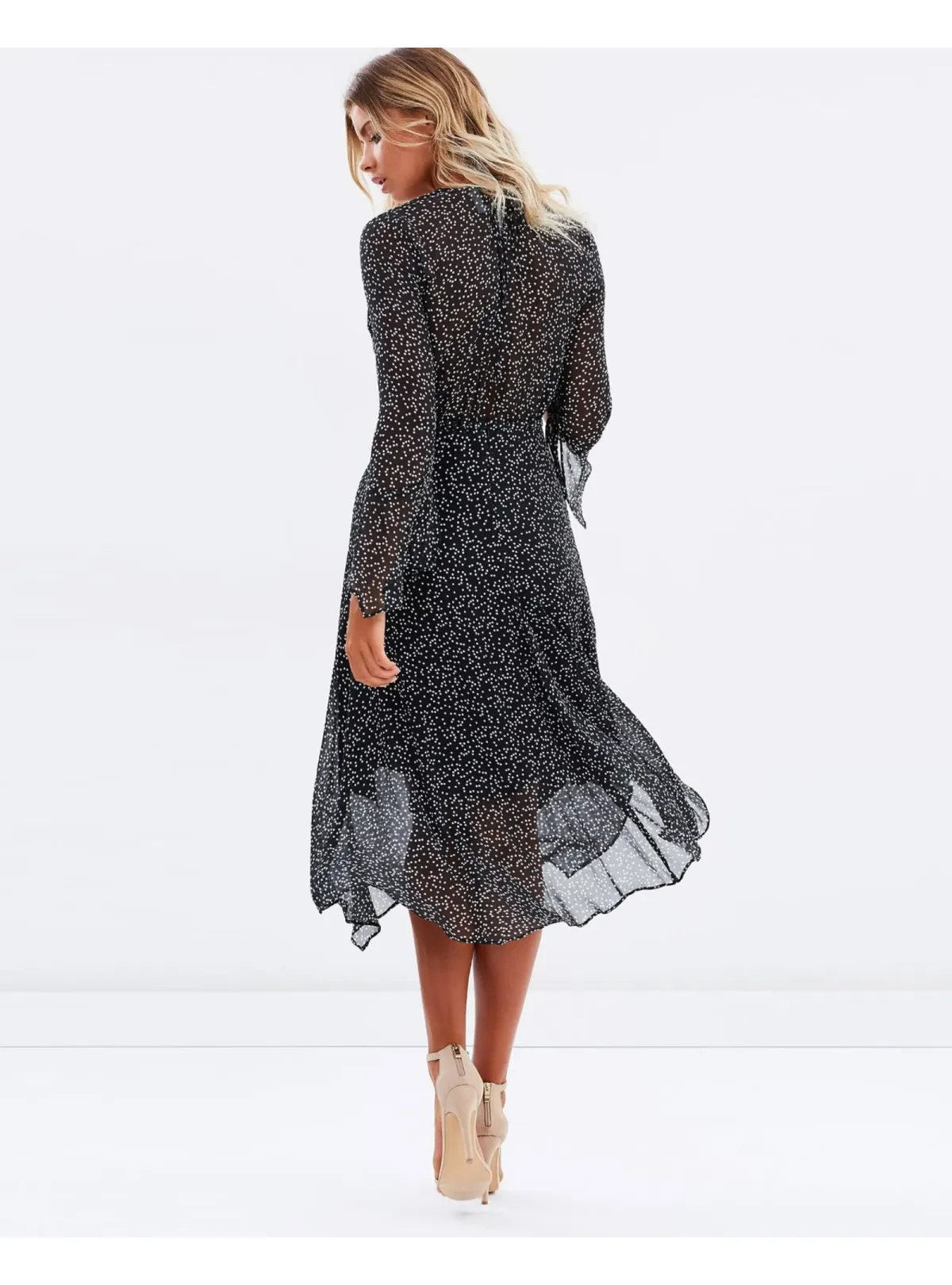 Bec & Bridge Stargazer Dress Black Size AU 8 - Image 3