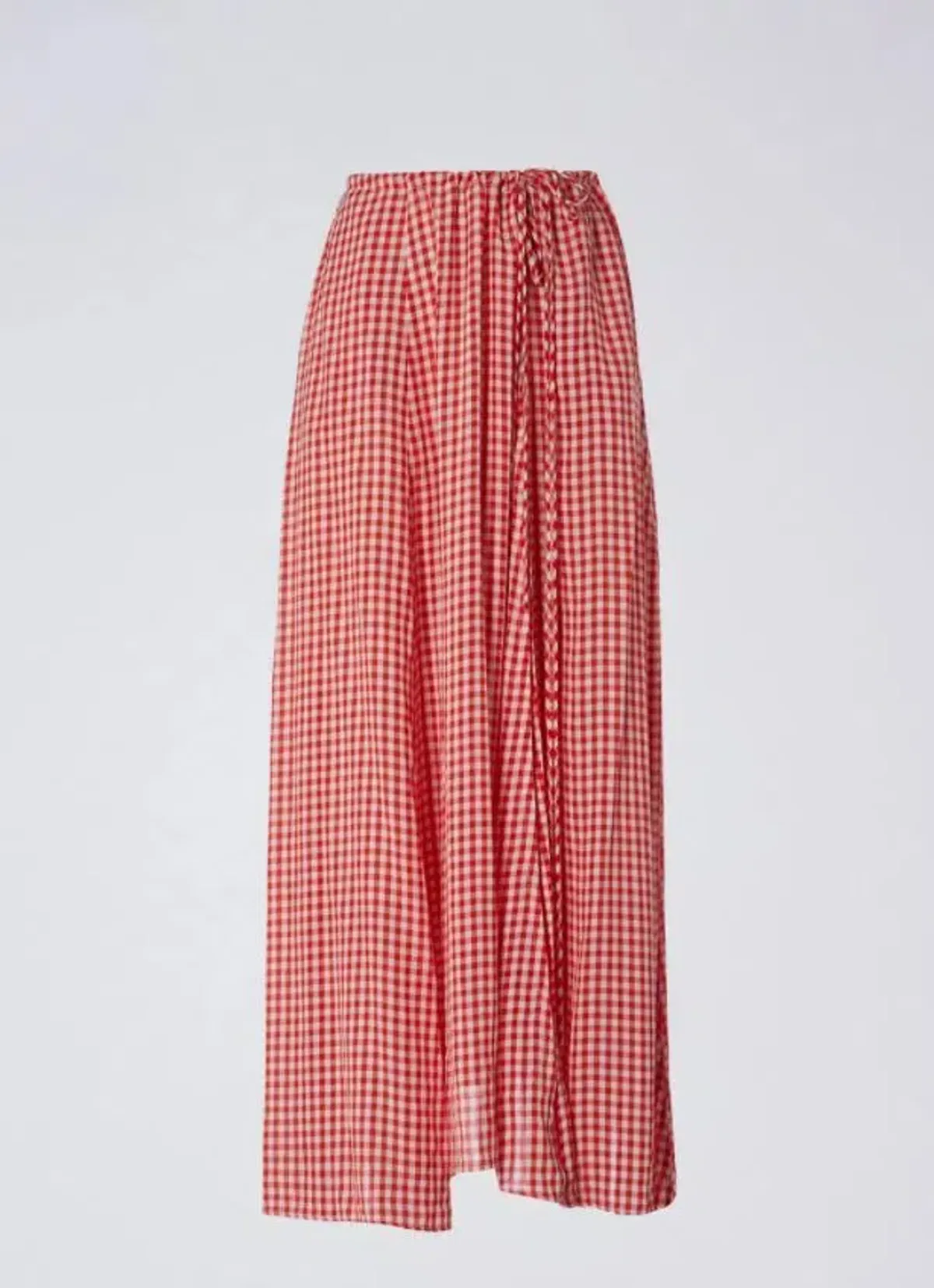Scanlan And Theodore Gingham Drawcord Set Red (One Size Fits All) - Image 5