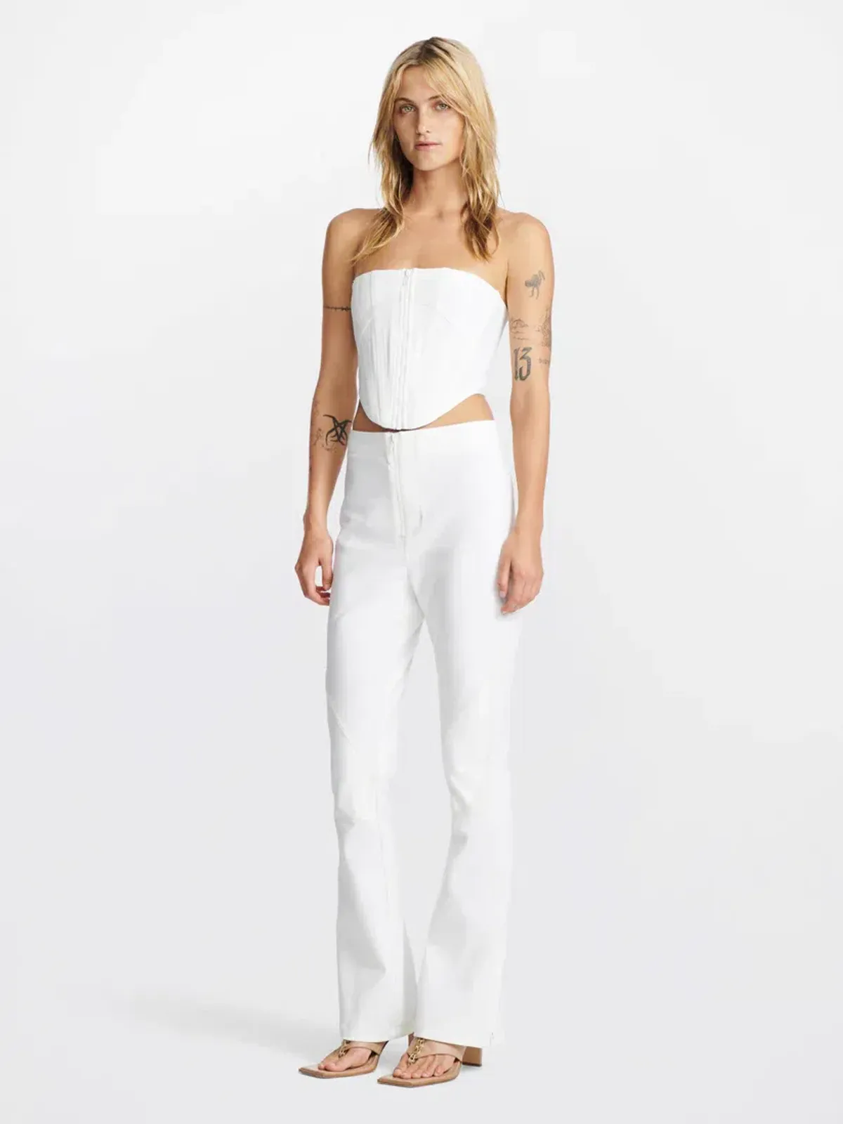 Dion Lee Wetsuit Corset White Size XS - Image 2