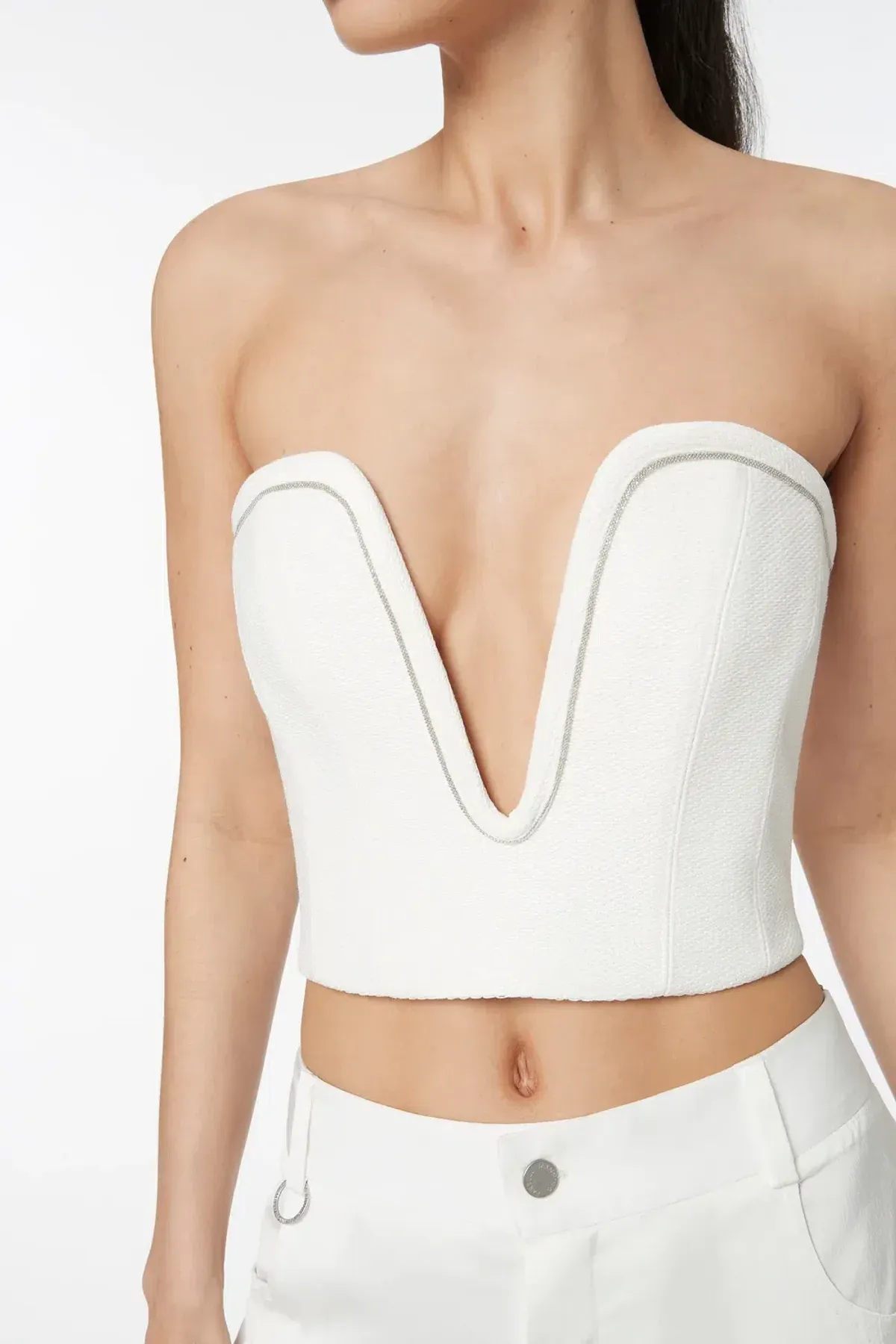 Manning Cartell Cosmic Turn Bustier White Size 6 - Image 2