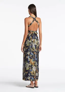 Sir The Label Lilian Cross Back Dress Delia Floral Print Size 8 for rent on The Volte - image 2