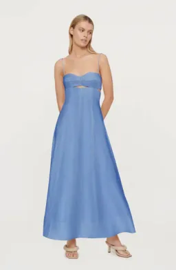 Clea Florence Stitch Dress Marina Blue Size S / Au 8-10 for rent on The Volte - image 1