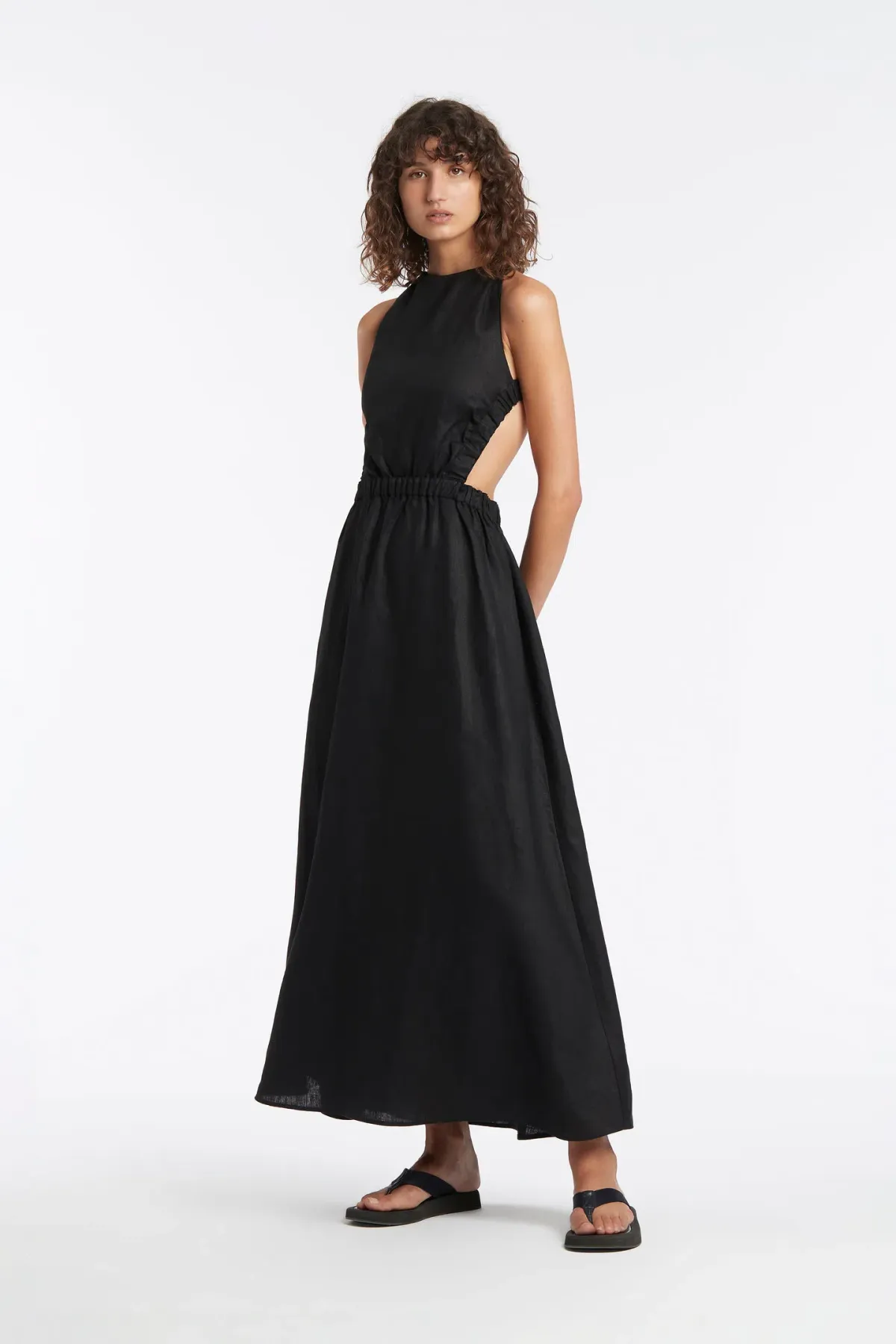 Sir the Label Alena Maxi Dress Black Size 0 / Au 6 - Image 2