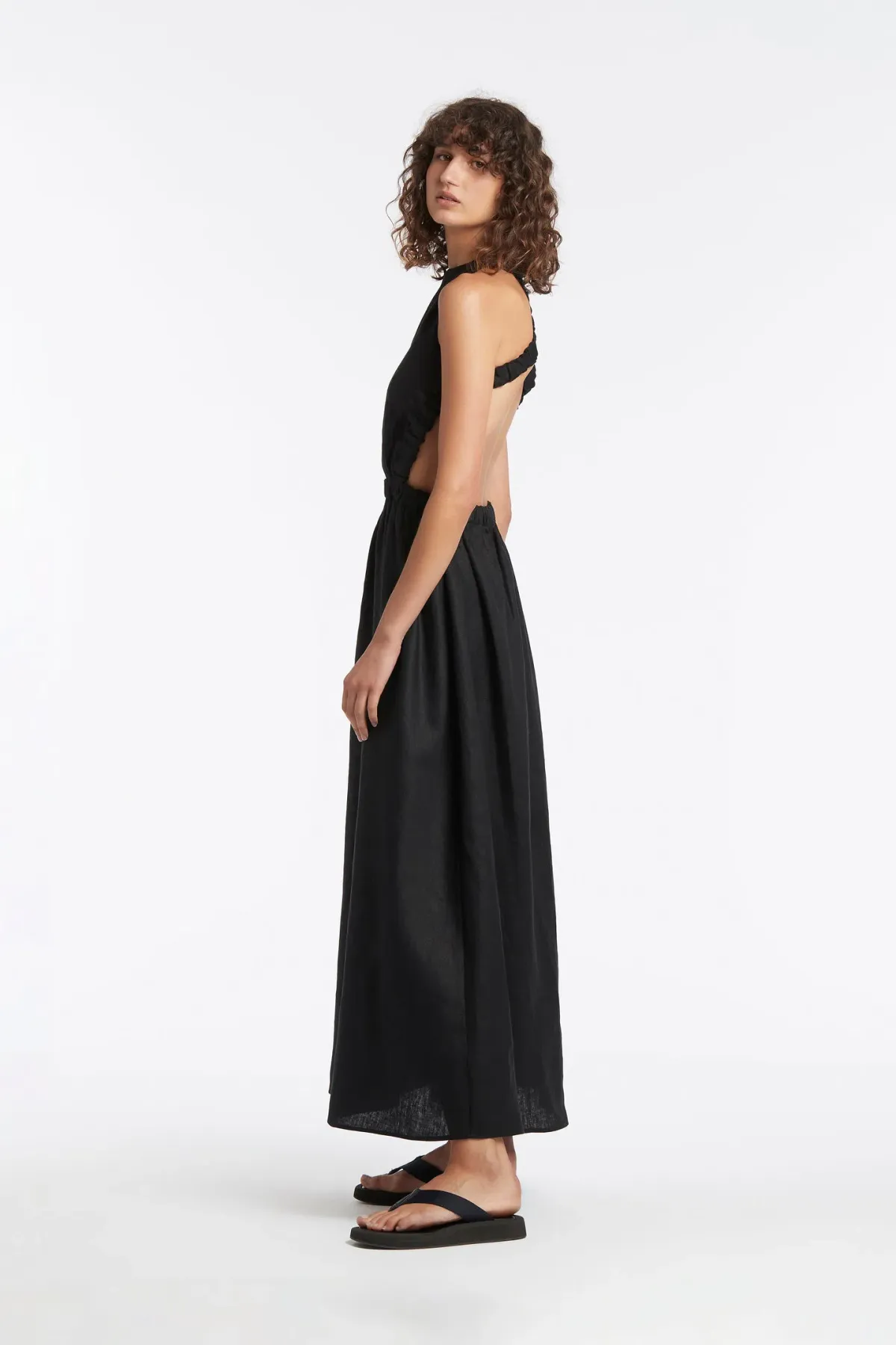 Sir the Label Alena Maxi Dress Black Size 0 / Au 6 - Image 4