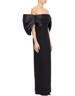 Solace London Arla Maxi Dress Black Size 10 for rent on The Volte - image 2