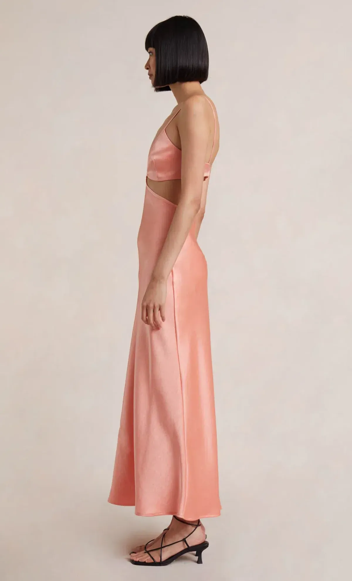 Bec & Bridge Veronique Dress Coral Size AU 8 - Image 2