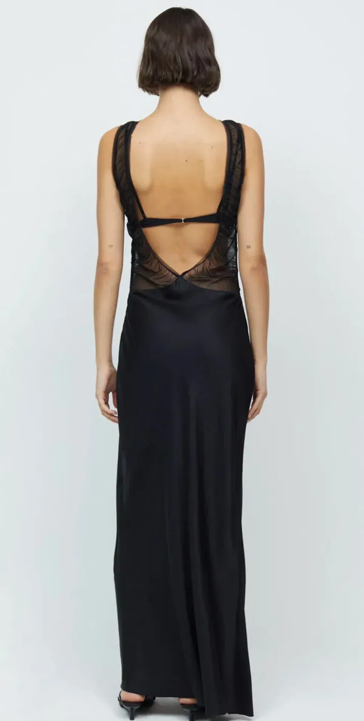 Bec & Bridge Naomi Split Dress Black Size AU 8 - Image 2