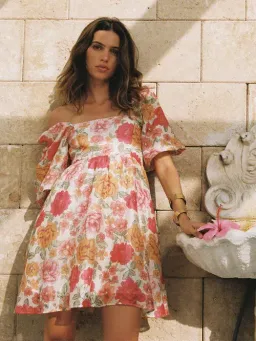 Kivari Camela Mini Dress Floral Size AU 16 for rent on The Volte - image 3