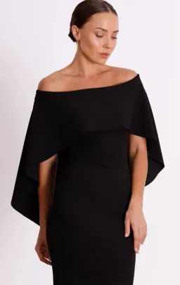 Pasduchas Composure Midi Dress Black Size AU 16 for rent on The Volte - image 2